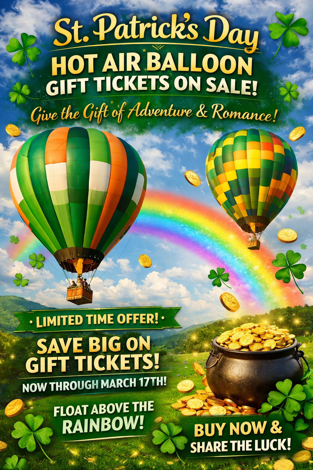 St. Patrick's Day Promotion